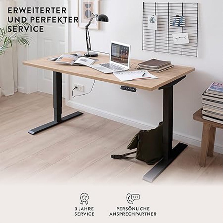 Boho Office Höhenverstellbarer Schreibtisch