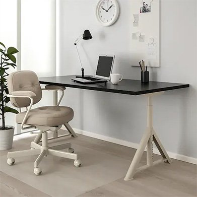 IKEA IDÅSEN Höhenverstellbarer Schreibtisch