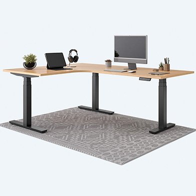 Ergotopia desktopia Edge Höhenverstellbarer Schreibtisch