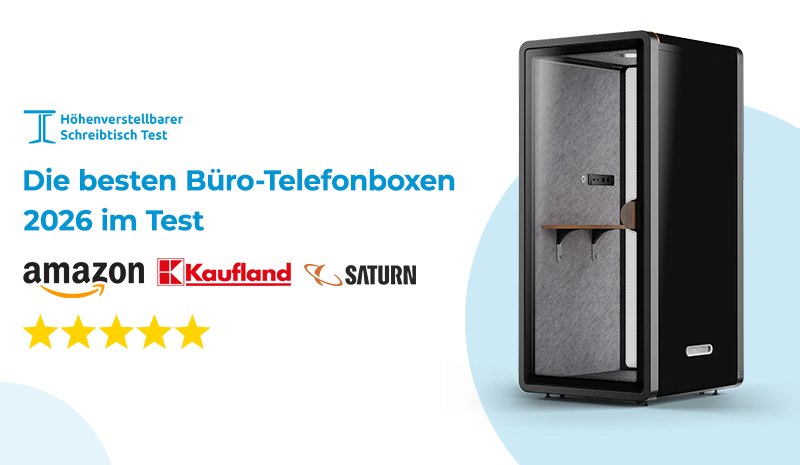 Die besten Büro-Telefonboxen 2026 im Test